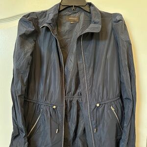 Mackage Paige Water Repellent Rain Jacket - NAVY Color - Size S NEW